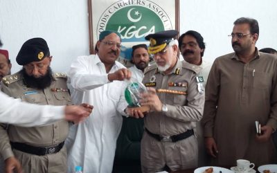 PGCA Chairman Presenting Shield